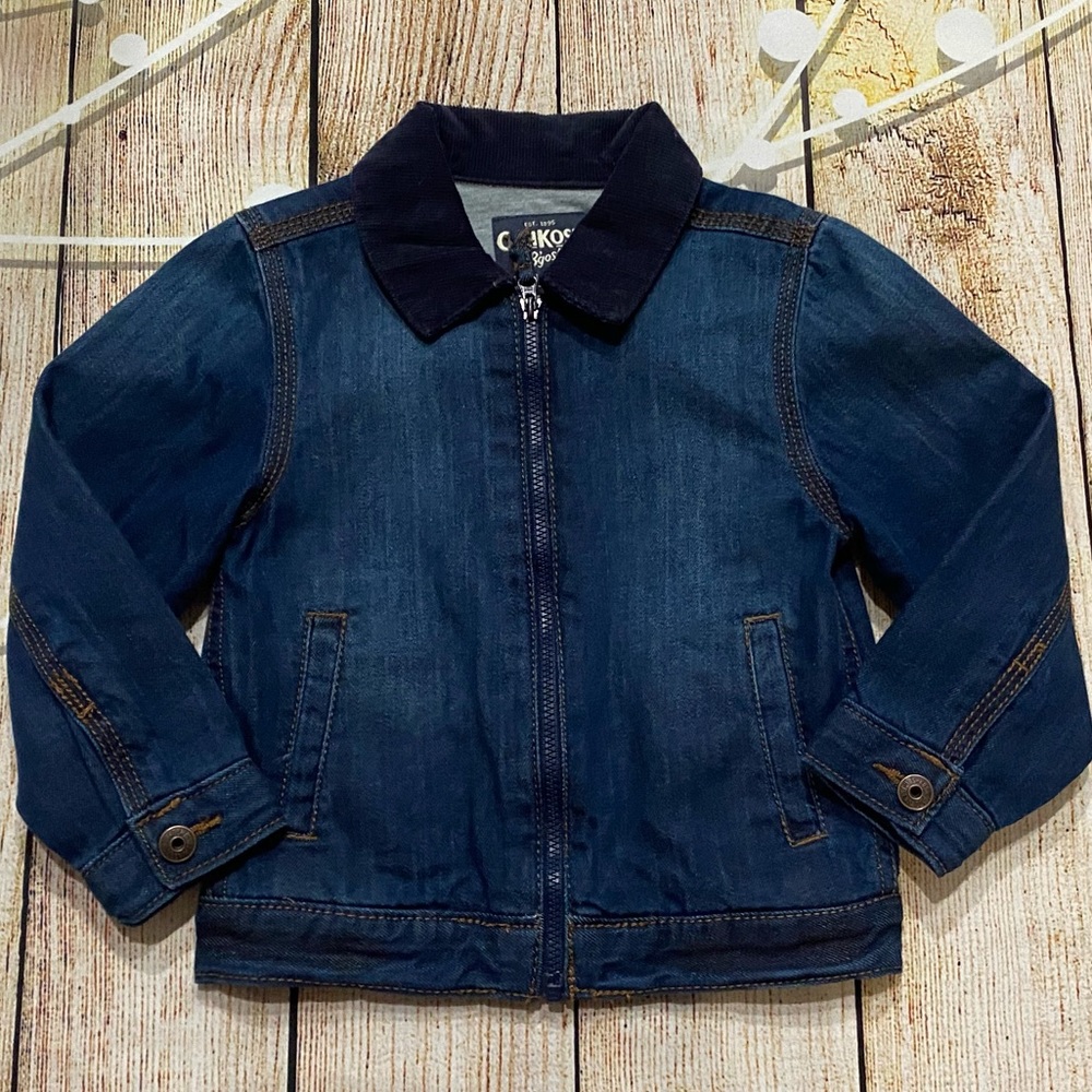 OshKosh B’gosh Boy’s Denim Jacket 2T NWOT